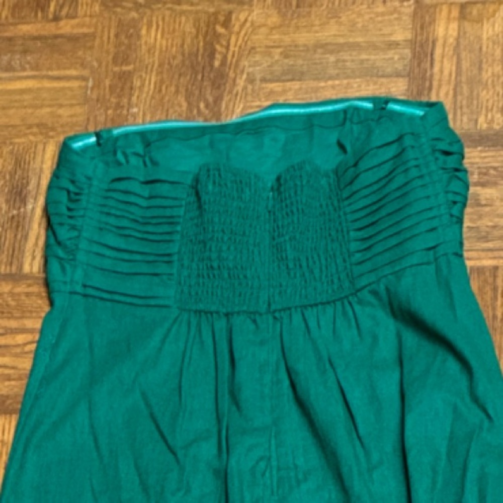 A&F Emerson Strapless Linen-Blend Maxi Dress - Picture 3 of 12
